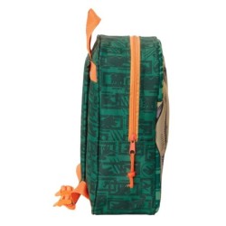 Mochila Infantil Jurassic World Verde oscuro 22 x 27 x 10 cm 3D