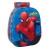 Mochila Infantil Spider-Man Rojo Azul marino 27 x 33 x 10 cm 3D