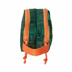 Portatodo Doble Jurassic World Verde oscuro 21 x 8 x 6 cm 3D