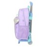 Mochila Escolar con Ruedas Frozen Spirit Lila 28 x 34 x 10 cm