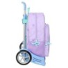 Mochila Escolar con Ruedas Frozen Spirit Lila 33 x 42 x 14 cm
