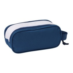 Portatodo Doble Real Madrid C.F. Negro 21 x 8 x 6 cm 3D