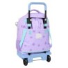 Mochila Escolar con Ruedas Frozen Spirit Lila 33 x 45 x 22 cm
