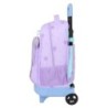 Mochila Escolar con Ruedas Frozen Spirit Lila 33 x 45 x 22 cm