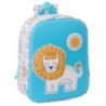 Mochila Infantil Safta Azul Blanco 22 x 27 x 10 cm 3D