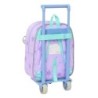 Mochila Escolar con Ruedas Frozen Spirit Lila 22 x 27 x 10 cm