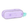 Portatodo Doble Frozen Spirit Lila 21 x 8 x 6 cm