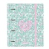 Carpeta de anillas Safta Cuore Menta 27 x 32 x 3.5 cm