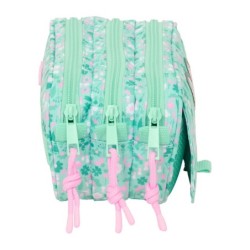 Portatodo Triple Safta Cuore Menta 21,5 x 10 x 8 cm