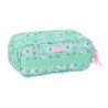 Portatodo Triple Safta Cuore Menta 21,5 x 10 x 8 cm