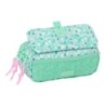 Portatodo Triple Safta Cuore Menta 21,5 x 10 x 8 cm
