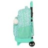 Mochila Escolar con Ruedas Safta Cuore Menta 33 x 45 x 22 cm