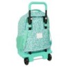 Mochila Escolar con Ruedas Safta Cuore Menta 33 x 45 x 22 cm