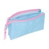 Portatodo Triple BlackFit8 Smile Rosa Azul claro 22 x 12 x 3 cm
