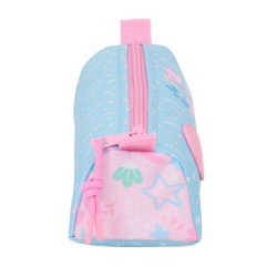 Portatodo BlackFit8 Smile Rosa Azul claro 21 x 8 x 7 cm