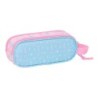 Portatodo Doble BlackFit8 Smile Rosa Azul claro 21 x 8 x 6 cm