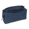Portatodo Triple El Ganso Eclipse Azul marino 22 x 12 x 3 cm