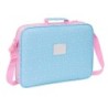 Cartera Escolar BlackFit8 Smile Rosa Azul claro 38 x 28 x 6 cm
