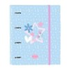 Carpeta de anillas BlackFit8 Smile Azul Rosa 27 x 32 x 3.5 cm