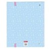 Carpeta de anillas BlackFit8 Smile Azul Rosa 27 x 32 x 3.5 cm