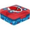 Fiambrera de Compartimentos Spider-Man CZ11274 Multicolor Plástico