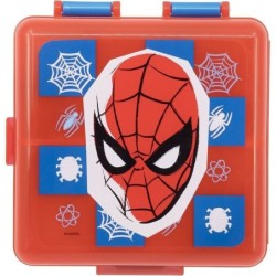 Fiambrera de Compartimentos Spider-Man CZ11274 Multicolor Plástico