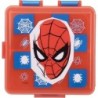 Fiambrera de Compartimentos Spider-Man CZ11274 Multicolor Plástico