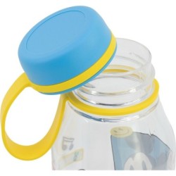 Botella de Agua Mickey Mouse CZ11358 460 ml Azul Silicona
