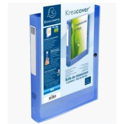 Carpeta Exacompta Azul A4 (5 Unidades)