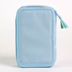 Plumier Frozen Azul oscuro 12,5 x 6,5 x 19,5 cm