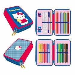 Plumier Hello Kitty Azul 12,5 x 19,5 x 4,5 cm