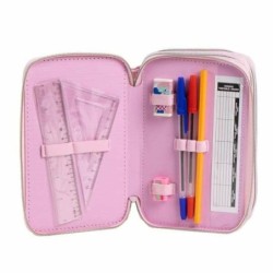 Plumier Minnie Mouse Rosa 12,5 x 6,5 x 19,5 cm