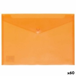 Portadocumentos con Solapa Grafoplas Naranja A4 Polipropileno (60 unidades)
