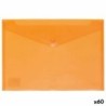 Portadocumentos con Solapa Grafoplas Naranja A4 Polipropileno (60 unidades)