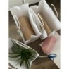 Bolsa de Papel Algon Blanco 20,6 x 11 x 27 cm 3 Piezas (24 Unidades)