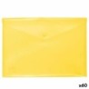 Portadocumentos con Solapa Grafoplas Amarillo A4 Polipropileno (60 unidades)