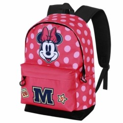 Mochila Escolar Minnie Mouse Rosa 31 x 18 x 44 cm
