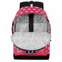Mochila Escolar Minnie Mouse Rosa 31 x 18 x 44 cm
