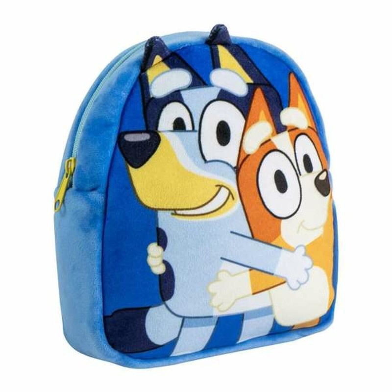 Mochila Escolar Bluey Azul 18 x 22 x 4 cm