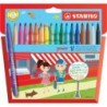 Set de Rotuladores Stabilo POWER Multicolor 18 Piezas (6 Unidades)