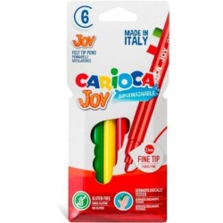 Set de Rotuladores Carioca JOY Multicolor 6 Piezas (24 Unidades)