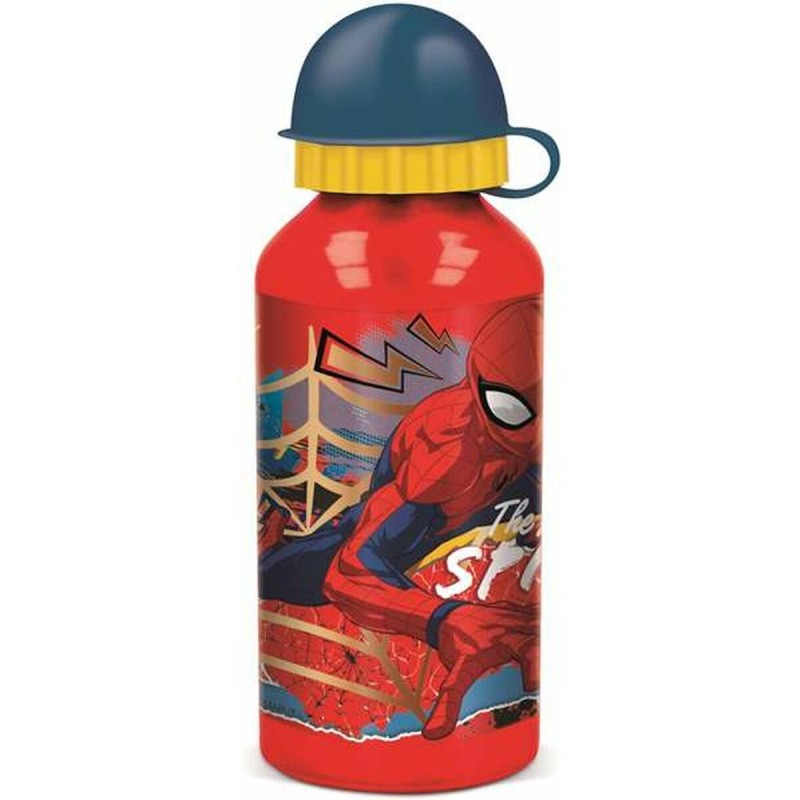 Botella de Agua Spider-Man Moving Target Aluminio 400 ml