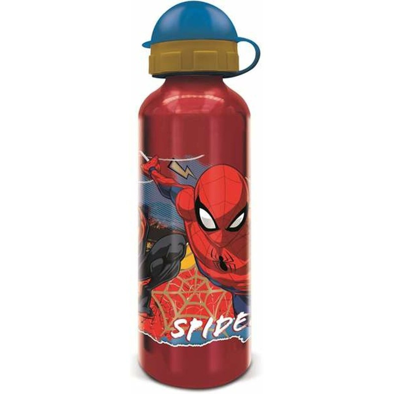 Botella de Agua Spider-Man Moving Target Aluminio 530 ml