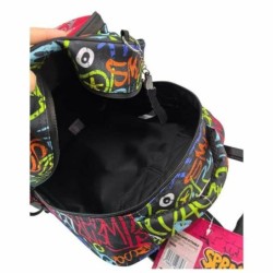 Mochila Escolar con Ruedas Toybags Grafitti