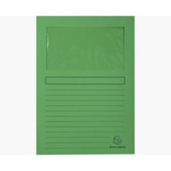Set de Subcarpetas Exacompta A4 100 Piezas (4 Unidades)