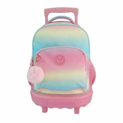 Mochila Escolar con Ruedas Toybags Blin Blin Gradient Pink