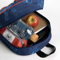 Mochila Escolar 3D Spider-Man Azul 25,0 x 31,0 x 10,0 cm