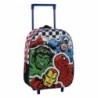 Mochila Escolar 3D con Ruedas The Avengers 25,0 x 31,0 x 10,0 cm