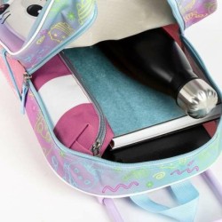 Mochila Escolar 3D con Ruedas Gabby's Dollhouse Rosa 25,0 x 31,0 x 10,0 cm