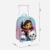Mochila Escolar 3D con Ruedas Gabby's Dollhouse Rosa 25,0 x 31,0 x 10,0 cm